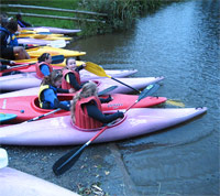 Bede House Junior Club Canoeing lessons